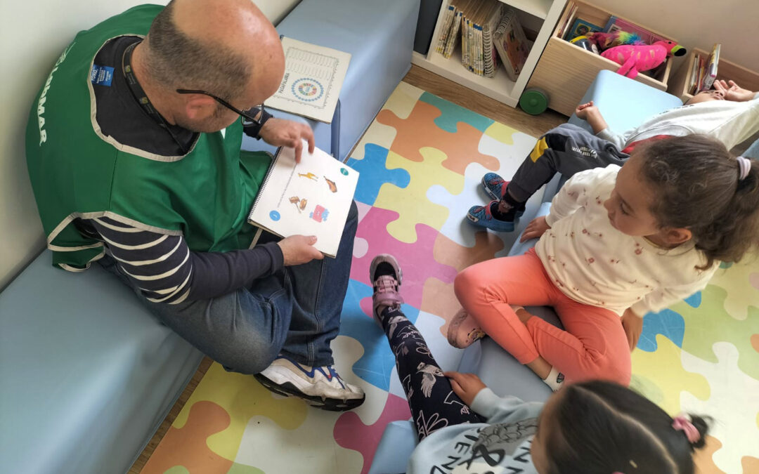 O ALUMNADO DO CEIP VICENTE RISCO DESCOBRE OS ODS MEDIANTE O XOGO